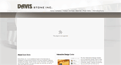 Desktop Screenshot of davisstone.com